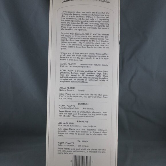 Vintage Aquarium Plant - Club Moss by Penn Plax - New In Package - Picture 6 of 7